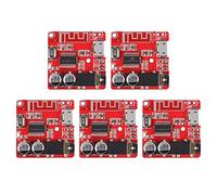 Jeenuuder 5 PièCes MP3 Bluetooth 4.1 Module Amplificateur Mini MP3 Carte de DéCodeur sans Perte Carte Amplificateur de Haut-Parleur de Voiture WAV + Ape + FLAC + MP3
