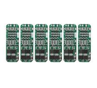 Jeenuuder 6 PièCes 3S 20A 18650 Li-ION Module de Chargeur de Batterie au Lithium Carte de Protection PCB 11.1V 12V 12.6V Module