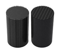 Jeenuuder 80 Ensemble de Stickers de Fixation à Double Face avec Adhésif Élevé pour Tapis de Maison, Tapis de Tableau de Bord, Fixation de, Kit de Antidérapant pour Sol.
