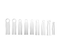 Jeenuuder 9 PièCes SéRies EnlèVement RéParation Trousse à Outils de Serrage de Clé Prise Flash Clé à Anneau pour M SéRie
