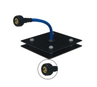 Jeenuuder Antenne Patch Directionnelle à Gain Élevé 5.8G 14DBi SMA pour Drone de Course FPV à Voilure Fixe Quadcopter Multicopter Antenne B