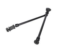 Jeenuuder Bras Magique Articulé à Friction RéGlable de 20 Pouces avec Support de Chaussure Chaude pour Moniteur LCD de LumièRe LED DSLR Rig