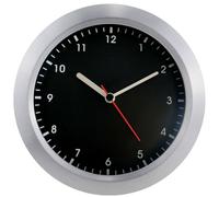 Jeenuuder Horloge de Cuisine de Salle de Bain, Horloge de Salle de Bain Étanche, Affichage Numérique LCD, Détecteur D'Horloge, Horloge sans Poinçonnage Blanc