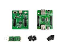 Jeenuuder Kit de Carte de Développement CH32V003 de Plaques D'Évaluation Ensemble D'Évaluation MCU RISC-V Polyvalent 32 Bits de But Général Évaluation Fonctionnelle D'Application