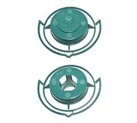 Jeenuuder Mangeoire pour Oiseaux en Plein Air Bol D'Alimentation en Plastique à Suspension Automatique pour Perroquet Pigeon Pet Bouteille Intérieure Bouche D'Amarrage Facile à Installer Facile à Util