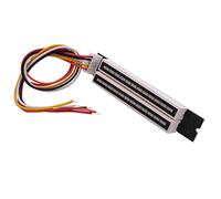 Jeenuuder Mini Double Indicateur de Niveau 12 VU MèTre Carte Amplificateur StéRéO Carte de Vitesse de la LumièRe RéGlable avec Mode AGC, Kits de Bricolage