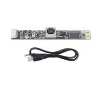 Jeenuuder Module de Caméra USB 13MP 4K OV13B10 à 78.4° sans Distorsion/Mise au Point Automatique avec Micro Intégré pour WinXP / Win7 / 8/10 / OSX/Linux/Android