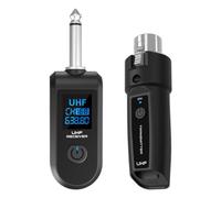 Jeenuuder Nouveau Microphone sans Émetteur et Récepteur XLR sans UHF pour Microphones Dynamiques Mélangeurs Audio Systèmes de Sonorisation