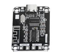 Jeenuuder PAM8403 Carte Amplificateur Bluetooth Numérique DC5V Mini Boîtier Type-C Module de Carte Amplificateur USB 5W Alimenté