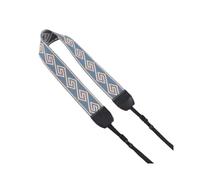 Jeenuuder Sangle D'Épaule Réglable Vintage pour Appareil Photo, avec Collier Ethnique, Ceinture de Cou et Chaîne de Poignet Universelle pour Caméscopes DSLR