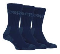 Jeep - 3 Paires Coton Homme Chaussettes Randonnée Marcher pour Bottes