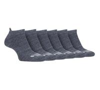 JEEP - Homme Basses Courtes Chaussettes Sport | 6 Paires Lot Socquettes (Gris charbon, 39-45)