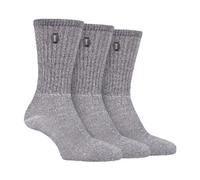 JEEP -3 Paires Homme Coton Vintage Randonnée Chaussettes avec Renfort Renforcees