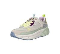 Jeep Baskets basses beige / bleu pastel, Taille 38