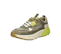 Jeep Baskets basses gris / vert / olive, Taille 45