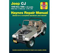 Jeep CJ 1949 thru 1986: All models