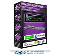 Jeep Grand Cherokee Radio DAB, Lecteur CD USB Pioneer, Bluetooth Mains Libres
