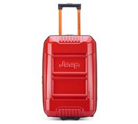 Jeep Jh003b Bagage Rigide Extensible à Deux Roues, Tomate, Carry-on 20 inch, Jh003b Bagage Rigide Extensible à Deux Roues