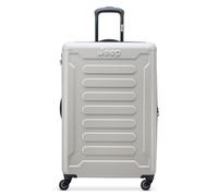 Jeep JH004C 4 roulettes Trolley 75 cm avec soufflet d'extension couleur argent
