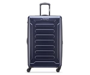 Jeep JH004C 4 roues Valise cabine 80 cm avec soufflet d'extension bleu