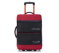 Delsey x Jeep Trolley à roulettes JS006B 37L 55 cm Rouge/Noir