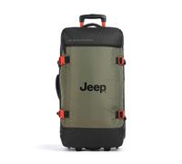 Delsey Sac de voyage à roulettes Jeep JS007C 73 - 64 L - Olive - Polyester - Unisexe