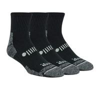 Jeep Lot de 3 paires de socquettes classiques en coton pour homme Noir, Noir, 8