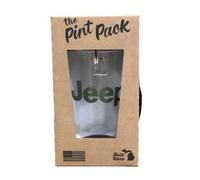 Jeep Lot de verres à bière (verre, ouvre-bouteille et dessous de verre) (taille unique)
