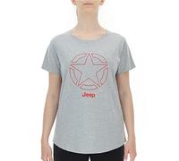 JEEP O102258-J714 J T-Shirt Femme ImpressionSTAR Outline J21W Light G.M./Flame Re L