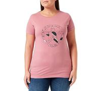 JEEP O102614-P490 J Woman T-Shirt Star Botanical Print J22W Dusty Rose M