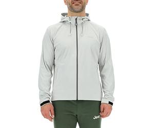 JEEP O102714-J955 J VESTE SOFTSHELL HOMME LÉGÈRE à capuche avec poches zippées J23S Glacier Grey S