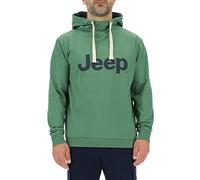 JEEP O102716-E949 J Sweat-Shirt À Capuche Homme Grands Imprimés J23S Vineyard Green/Night S