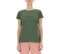 JEEP O102757-E955 J T-Shirt Femme Grande Impression J23S Rifle Green/Rosin GR XL
