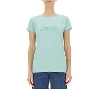 JEEP O102757-E958 J T-Shirt Femme Grande Impression J23S Pale Jade/Granite GR XL