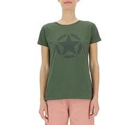 JEEP O102758-E955 J T-Shirt Femme Star - Grande Impression J23S Rifle Green/Rosin GR XL