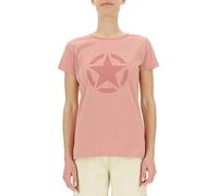 JEEP O102758-P542 J T-Shirt Femme Star - Grande Impression J23S Dusty Rose/Desert Ro XS