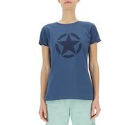 JEEP O102758-Q032 J T-Shirt Femme Star - Grande Impression J23S Canvas Blue/Deep Blu XL