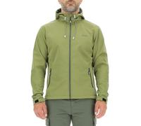 JEEP O102882-E100 J VESTE SOFTSHELL À CAPUCHE HOMME avec poches zippées petite Impression J23W Olive Green XL