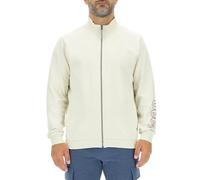 JEEP O102892-W497 J Sweat Homme ZIPPÉ Outline Grande Impression sur Manche J23W Birch White L