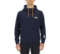 JEEP O102929-A928 XP Sweatshirt À Capuche Homme Poche Frontale - Grande Impression Dos du Symbole Xtreme Performance JX23A Night Blue XL