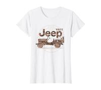 Jeep Willys MA Star T-Shirt, Femme, Blanc, M
