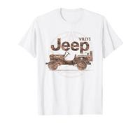 Jeep Willys MA Star T-Shirt, Homme, Blanc, 3XL