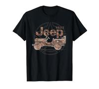 Jeep Willys MA Star T-Shirt, Homme, Noir, L