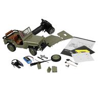 Jeep Willys MB Scale Crawler télécommandée avec treuil 4WD 1:14 RTR Vert