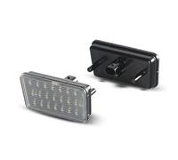 Jeep Wrangler JL 2017-2022 : 1 lumière LED pour plaque d'immatriculation arrière, 24 SMD, blanc, OEM 68310837AA.