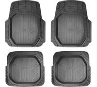 Jeep Wrangler Tapis de sol Découpable Caoutchouc Noir 4 pcs