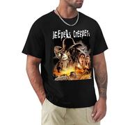 Jeepers Creepers Essential T Shirt Short Sleeve Tee Boys t Shirts Mens Graphic t Shirts Hip hop Black Black L
