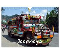 Jeepneys (Wandkalender 2026 DIN A4 quer), CALVENDO Monatskalender: Jeepneys der Bergstadt Baguio in den philippinischen Kordilleren