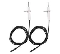 Jeerylow 2Pc 38 Pouces Ignitor Wire & Ceramic Electrode Assembly, Allumage Electrode Can DIY Flexion pour Gas Ceramic Plug Allumage