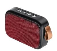 Jeerylow Haut-parleurs portables d'extérieur Bluetooth Mini haut-parleur colonne sans Sports de plein air Lecteur de musique stéréo 3D Hifi Boîte de son U-Disk Insertion de carte Système de son D